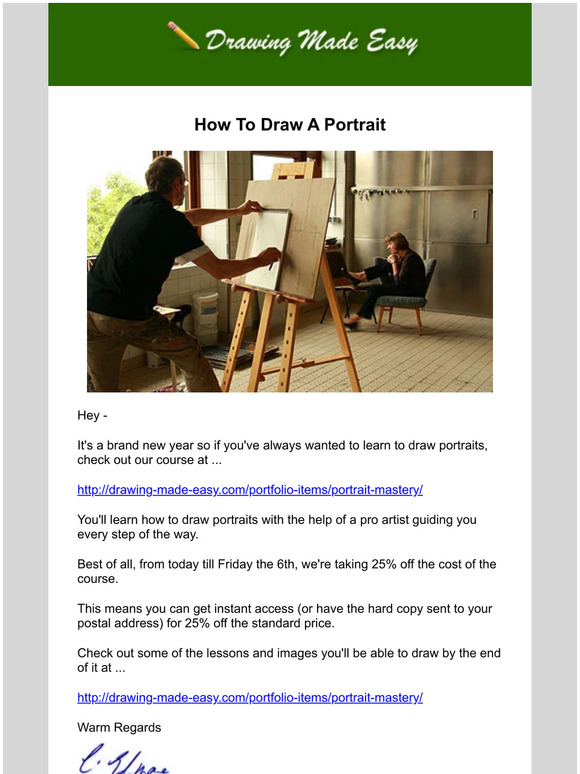 Drawing Made Easy How To Draw A Portrait Milled Drawing Made Easy How To Draw A Portrait Milled