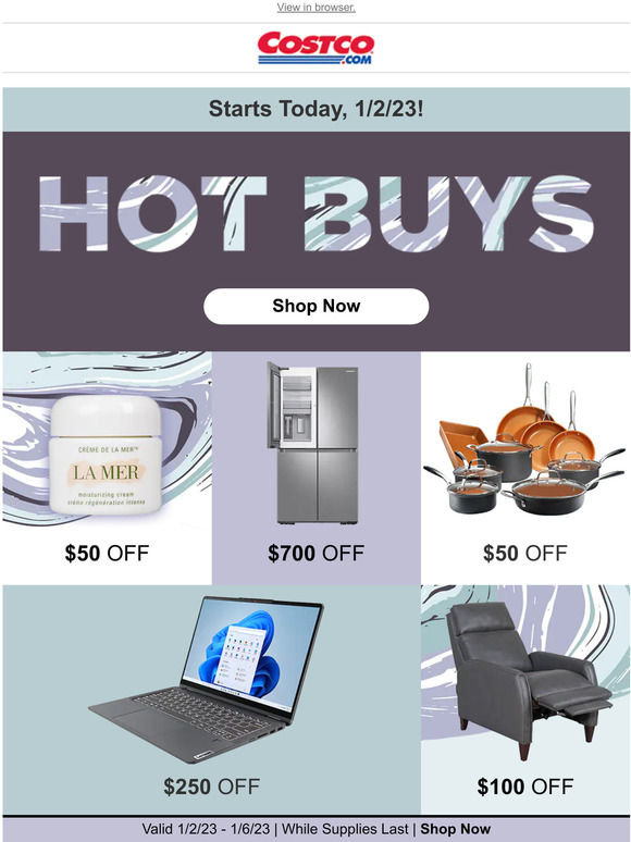 Costco OnlineOnly Hot Buys Start TODAY! Exciting Deals, While