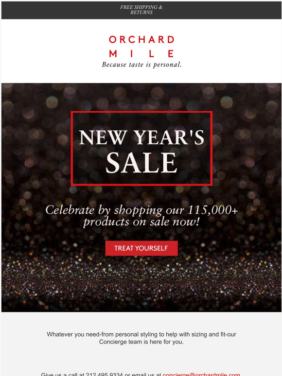 New Year, New SALE!