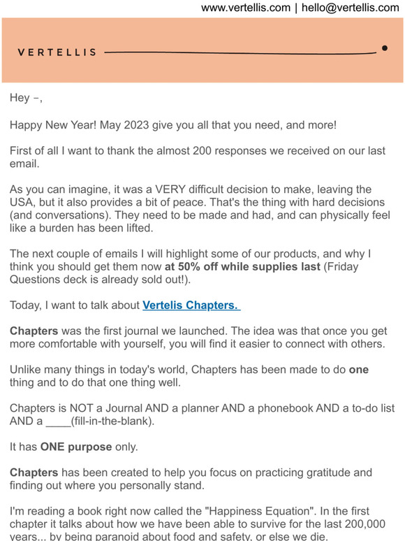What "Chapters" are you on?