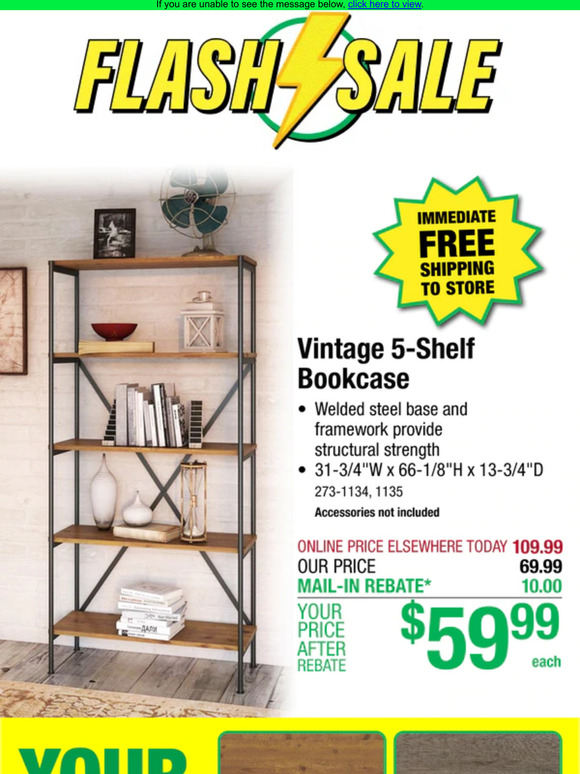 Menards Bookshelf for Under 40! Milled