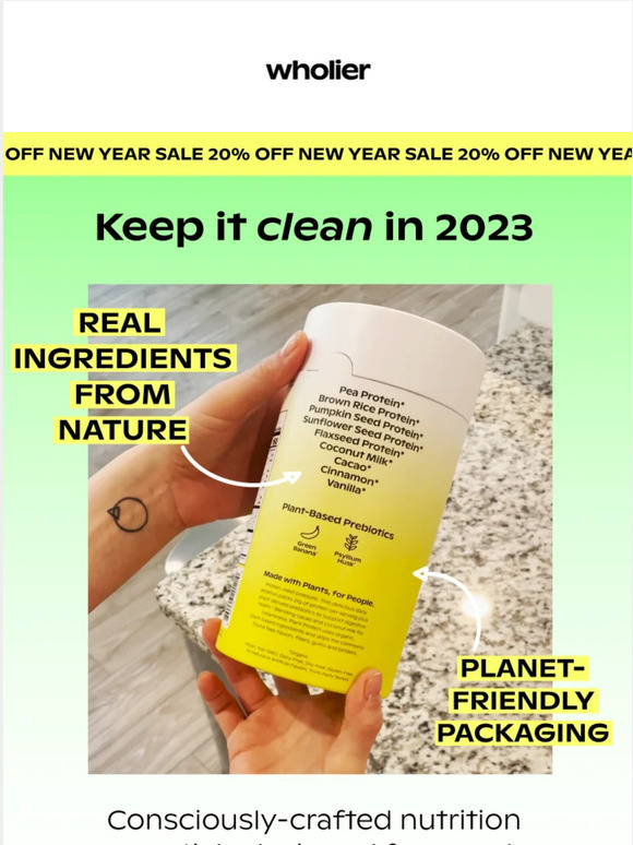 New Year, New You: Get 20% Off