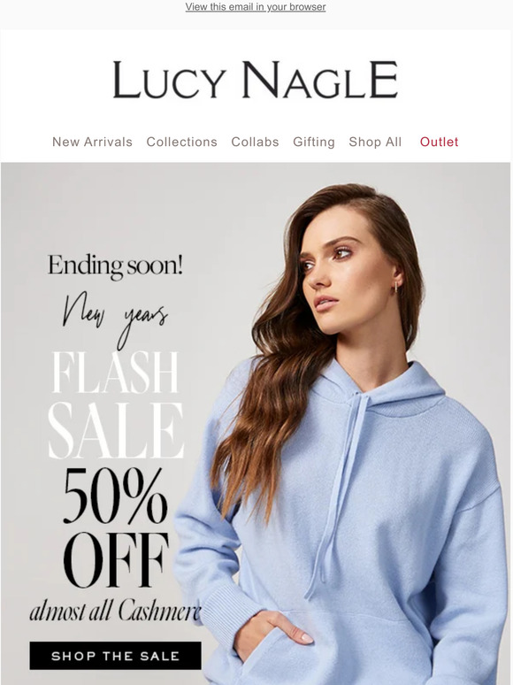 Ending Soon / 50% Off Cashmere