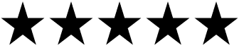 Five star review icon