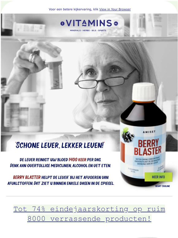 EINDEJAARSKORTING!  ✅🥂 Tot 74% korting op 8000 producten! / 😩 In januari wordt àlles duurder!