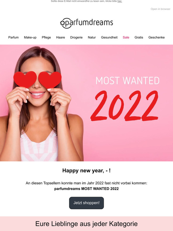 Parfumdreams.de Most Wanted 2022 🔥 Milled