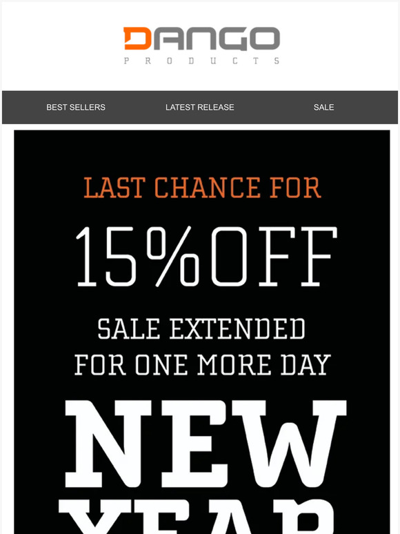 🎉 Hurry! We’ve added 1 more day to our New Years Sale!! - code: NEWYEAR