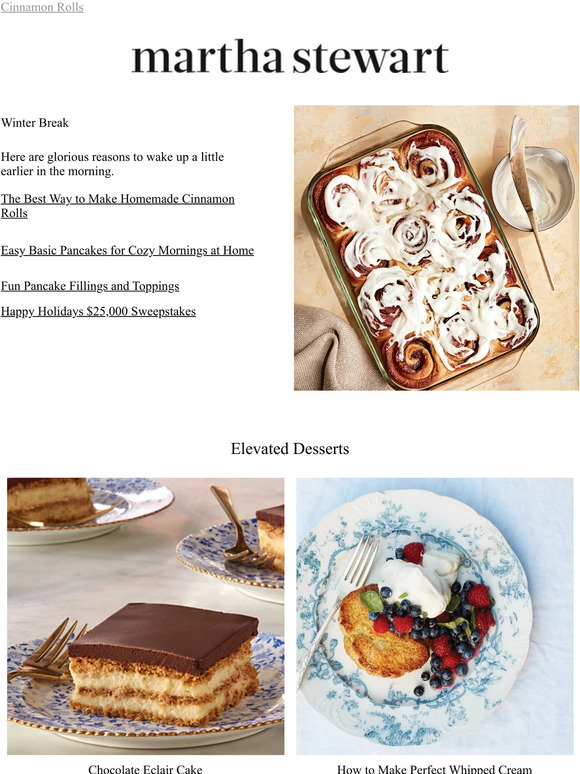 Martha Stewart How to Make Homemade Cinnamon Rolls Milled