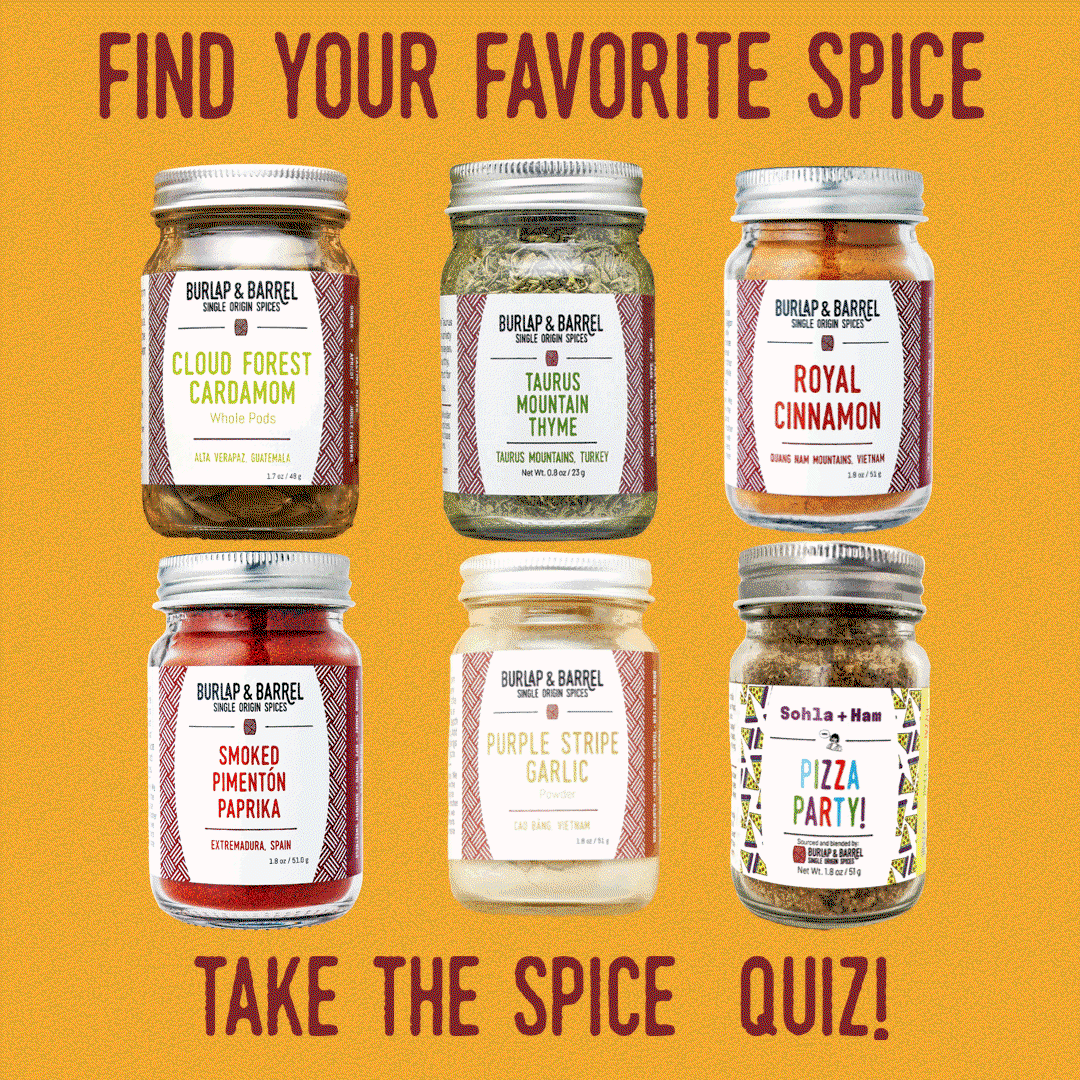 Burlap & Barrel Spice Quiz