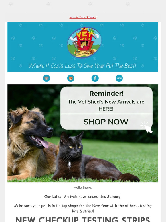 The Vet Shed New Products Have Just Arrived! Take a Look 👀📦🐾 Milled