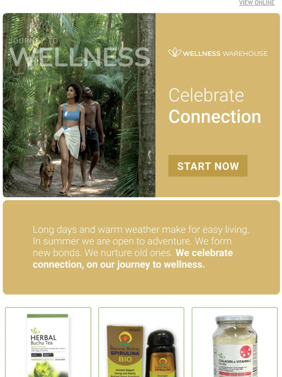 Wellness Warehouse ZA Celebrate Connection With Summer Wellness
