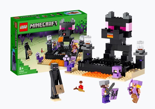 LEGO 21242 Minecraft The End Arena Ender Dragon Battle Set