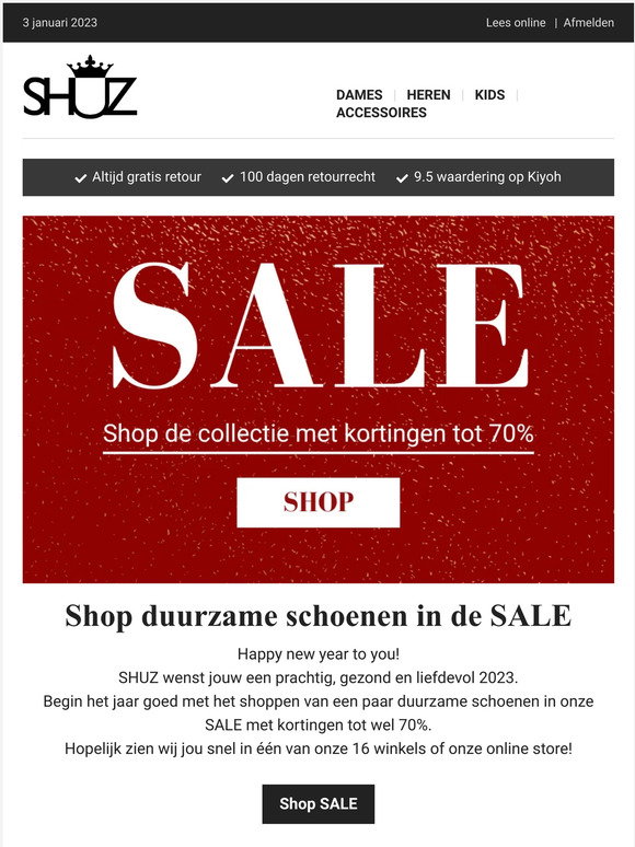shuz.nl: Voor hem \u0026 haar | Sale special 🪩 | Milled