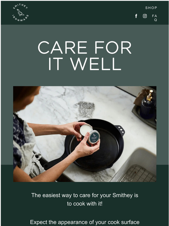 Caring for your Smithey