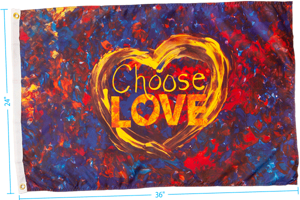 Choose Love Flag