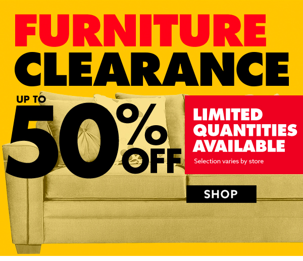 Huge furniture clearance sale gives customers plenty to cheer