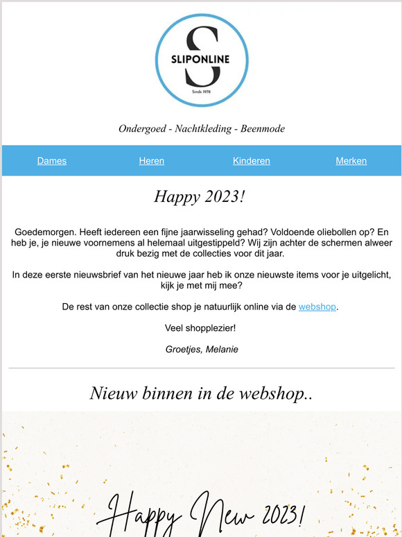 Een nieuw jaar knallen we in met nieuwe items!
