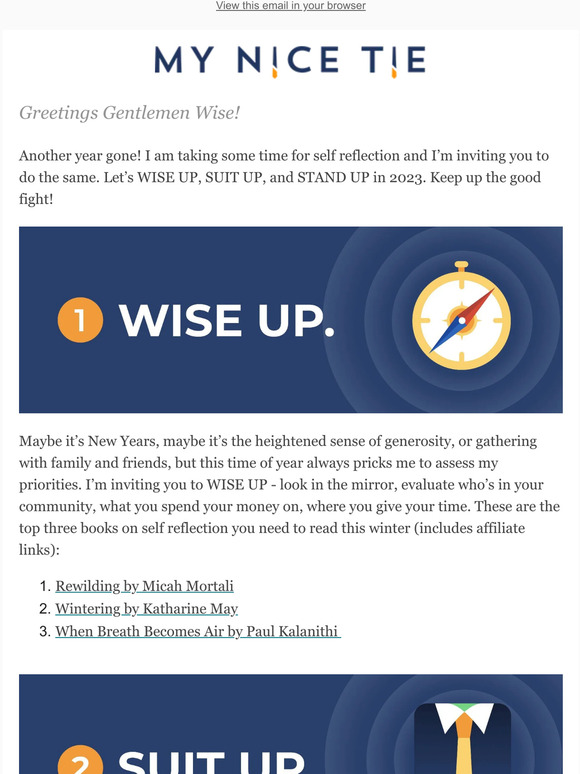 MyNiceTie MyNiceTie Year in Review 2022 Milled