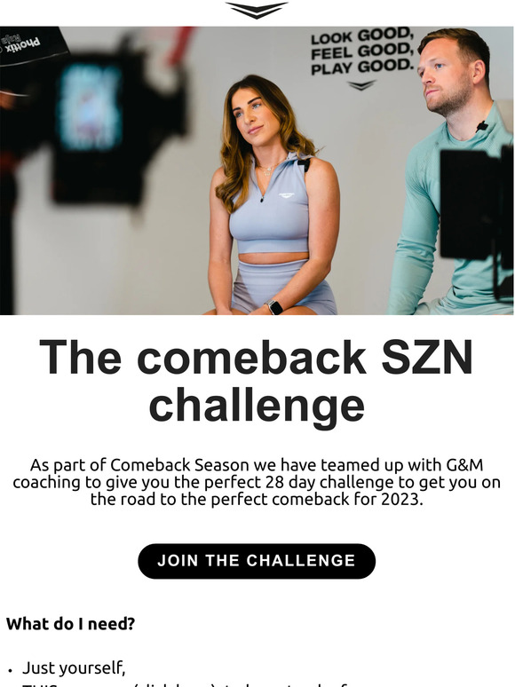 It's comeback season