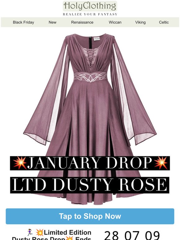 Limited Dusty Rose  💥January Drop💥