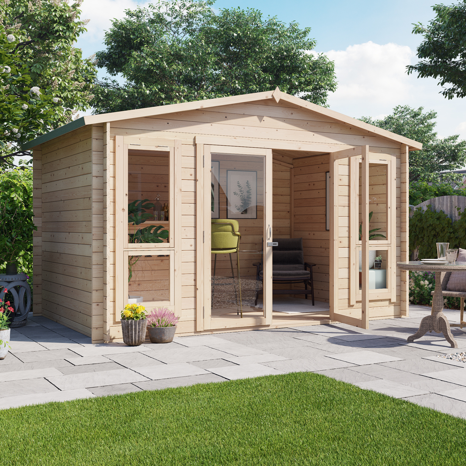 Image of 12x8 Sasha Log Cabin