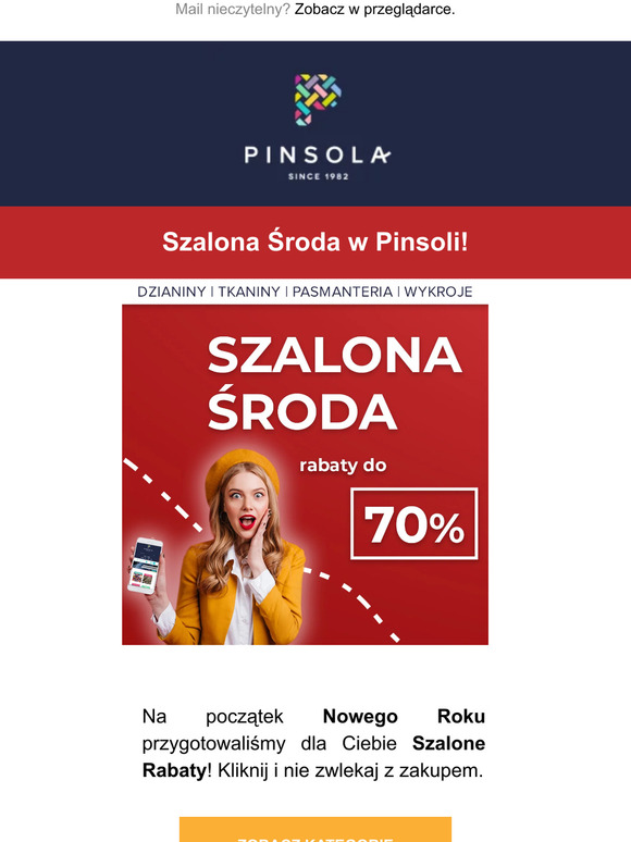 Szalona Środa w Pinsoli!