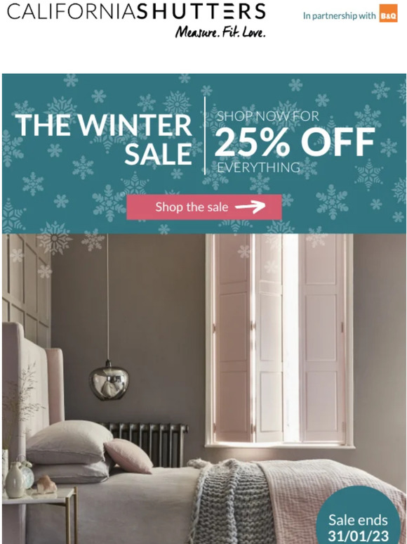 The Winter Sale has arrived