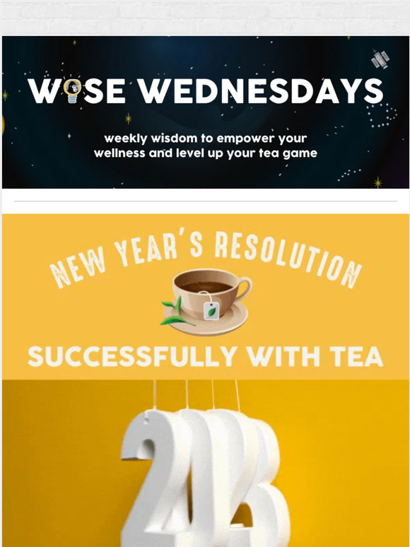 🎆☕ How to use the power of tea for New Year's resolutions