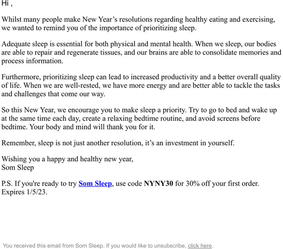 Make 2023 the year of good sleep