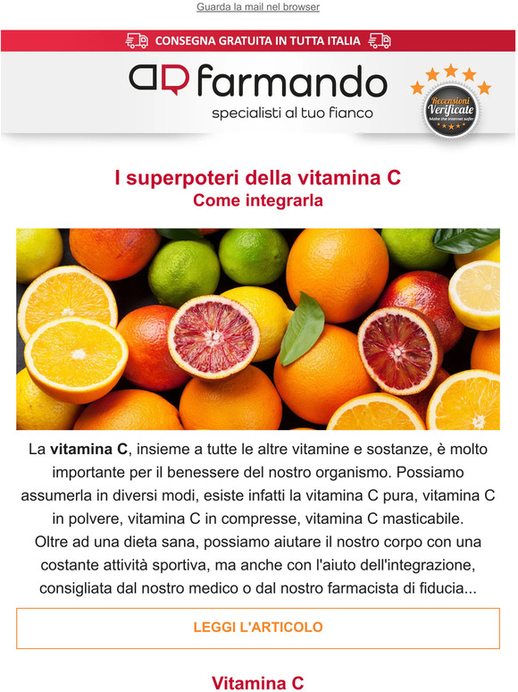 I super poteri della vitamina C 🍊