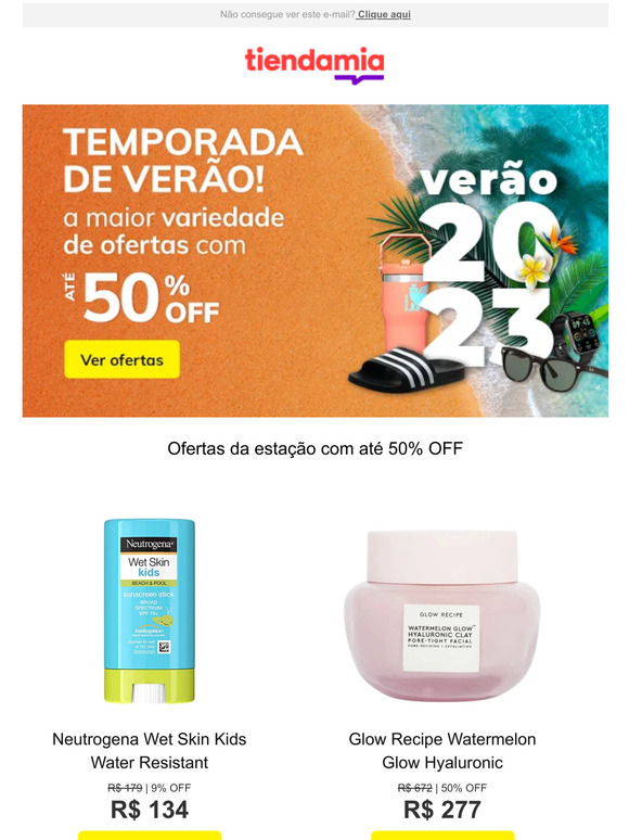 Produtos da estação a partir de R$69
