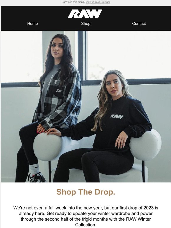 Shop Our Winter Apparel Drop! 👕