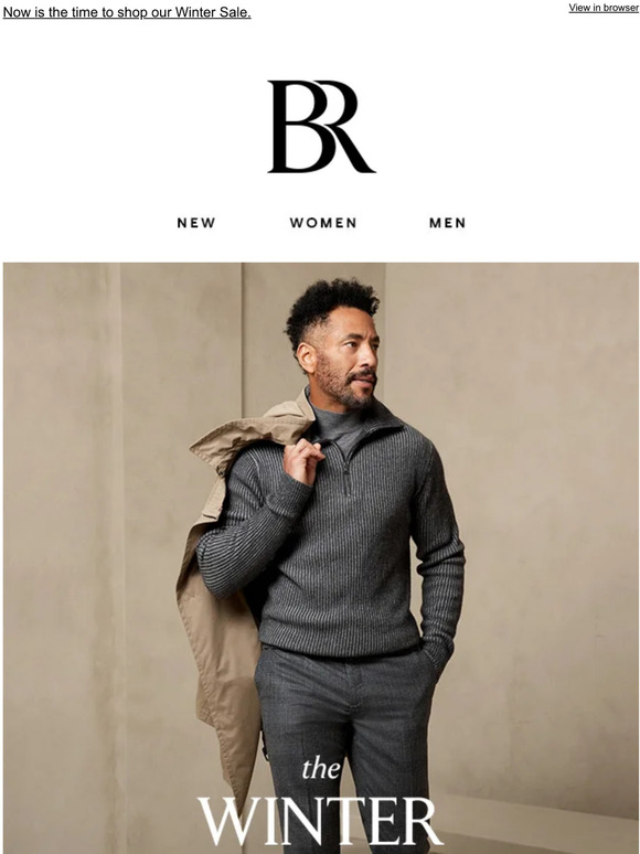 Banana Republic Explore Elevated Styles With Up To 60 Off Sale Styles