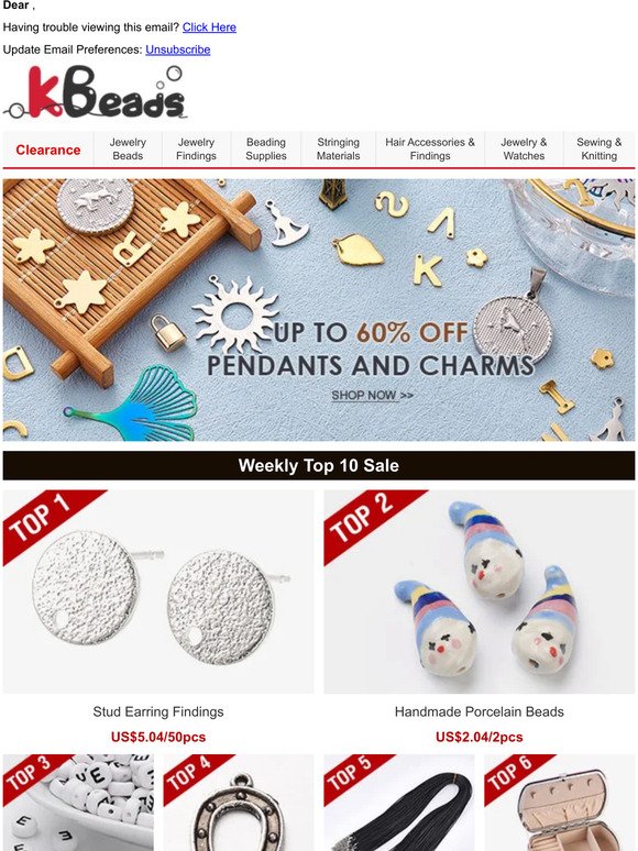 Up to 60% OFF Pendants and Charms for Sale. Full Stock. Fast Delivery