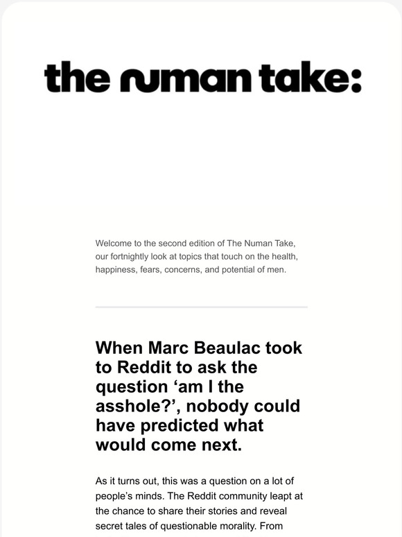 The Numan Take: conflict