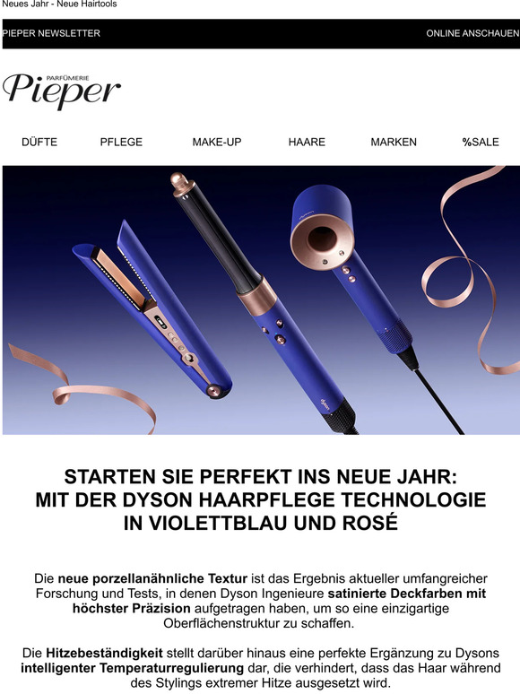 Starten Sie mit Dyson ins neue Jahr
