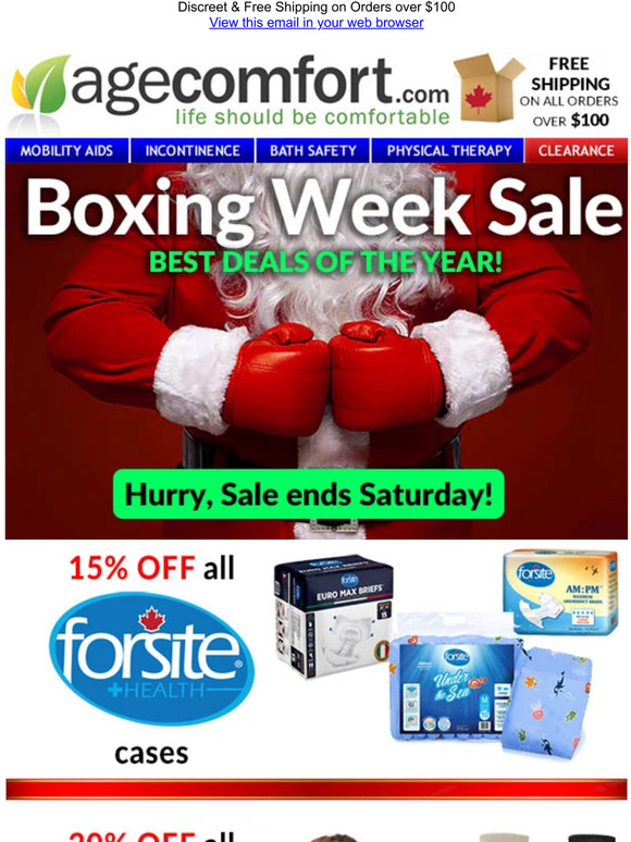 Boxing Week Sale ends Saturday!
