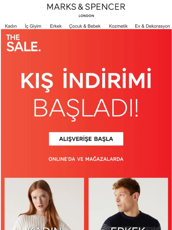 🔔İndirim Mağazalarda ve Online’da Başladı! Hemen Alışverişe Başlayın!🛍