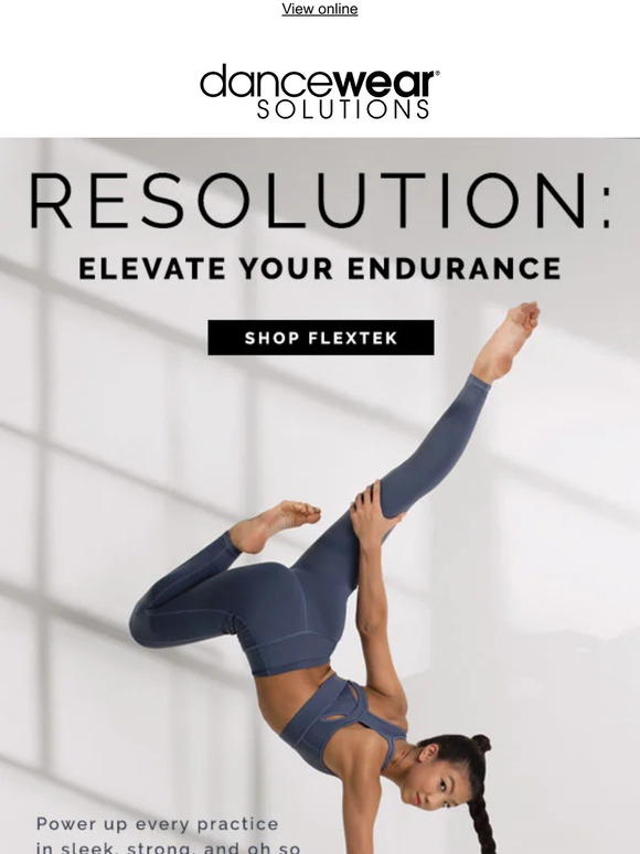 Dancewear Solutions Resolution Elevate Your Endurance Milled