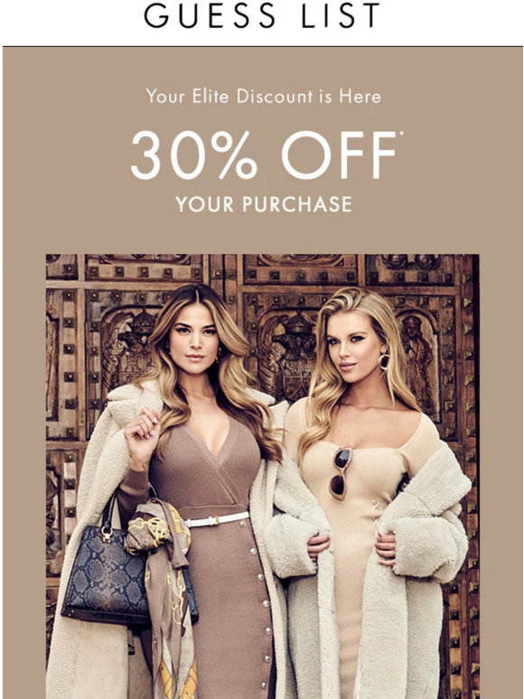 Guess Exclusive Savings Are Waiting Milled 