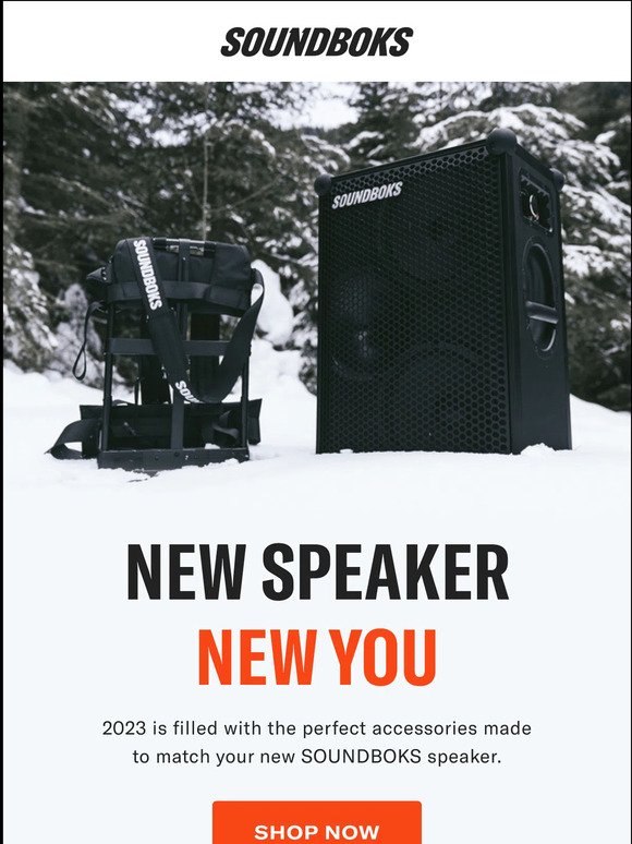 New SOUNDBOKS speaker, who dis? 😎
