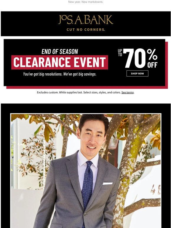 JoS A. Bank Let's get you suited for 2023 Milled