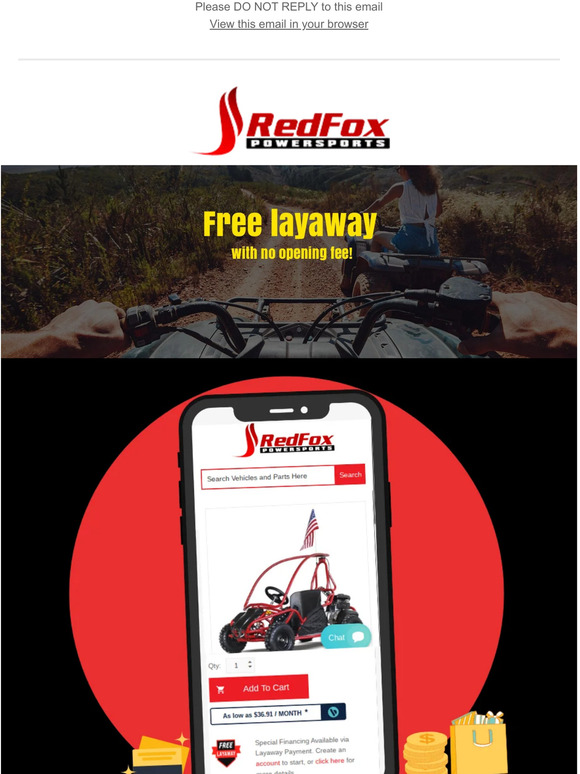 💥Red Fox 2023 Free Layaway Program Is Available Now!