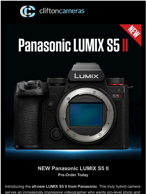 All NEW 📸 Panasonic LUMIX S5 II