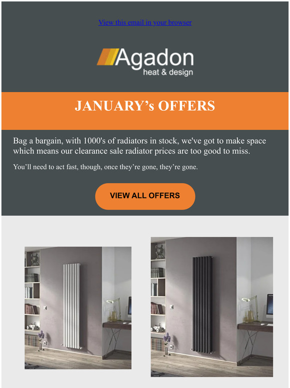 View the Latest Designer Radiator Offers