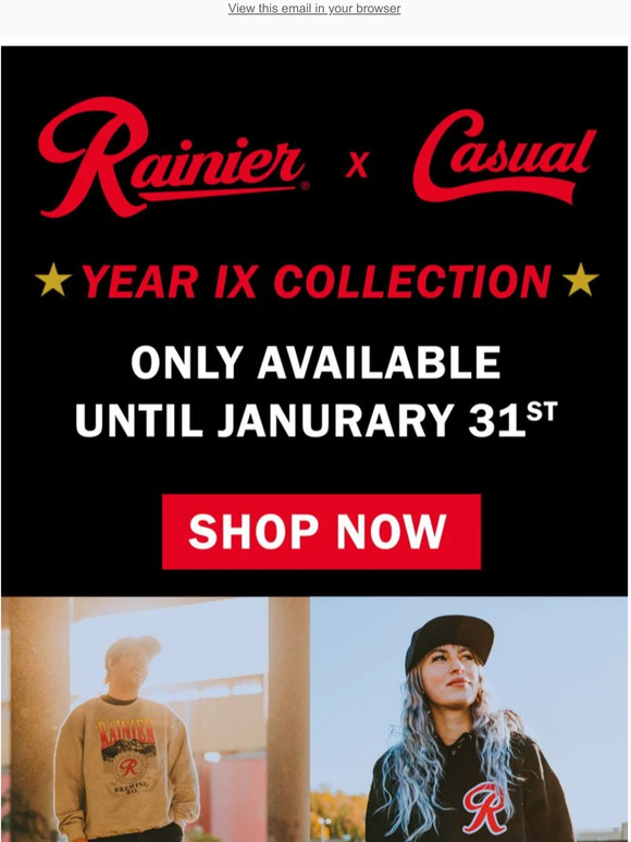 Casual Industrees RAINIER GEAR ONLY AVAILABLE TILL 1/31 Milled