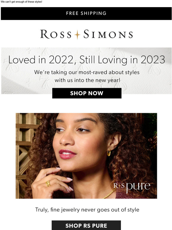 RossSimons The best jewelry of 2022 is better in 2023 >> Milled
