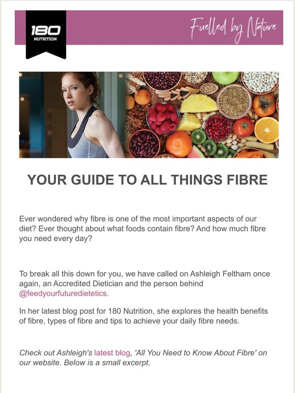 Everything You Need to Know About Fibre with Ashleigh Feltham