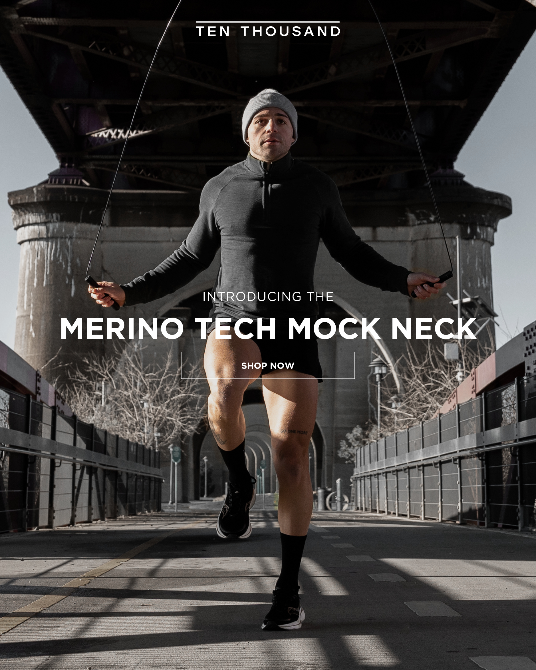 Ten Thousand: Introducing: The Merino Tech Mock Neck