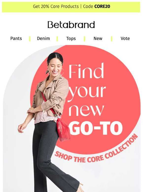Betabrand Stock Up On Basics with 20 Off Milled